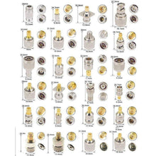 Load image into Gallery viewer, TECHOMAN 24x RF Connector Adaptors - Boxed Set - SMA , N , PL259 , SO239 ,  BNC , TNC , F RF Adapter TECHOMAN