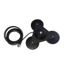 Load image into Gallery viewer, TECHOMAN 3x 9cm Premium Antenna / Aerial Magnetic Base SO239 4 Metres RG58 Cable to PL259 Plug Mobile Antenna Mounts TECHOMAN