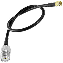 Load image into Gallery viewer, TECHOMAN Antenna / Aerial Patch Cable with SO239 and SMA Male for Radio - 1 Metre Cable Antenna Patch Cables TECHOMAN