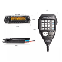 Load image into Gallery viewer, ANYTONE AT-5888UV Dual Band VHF / UHF HAM Dual Band Transceiver with Airband Receive and Removeable Head Amateur Radio Transceivers ANYTONE