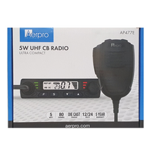 Load image into Gallery viewer, AERPRO AP477E UHF PRS Mobile Radio Transceiver - 5 watts Two-Way Radios AERPRO