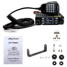 Load image into Gallery viewer, ANYTONE AT-779UV Dual Band VHF / UHF Amateur Radio 20 Watt Mobile Amateur Radio Transceivers ANYTONE