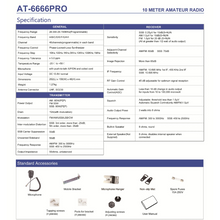 Load image into Gallery viewer, ANYTONE AT-6666 PRO 10 Metre Amateur Mobile Transceiver Amateur Radio Transceivers ANYTONE