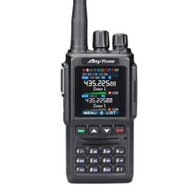 Load image into Gallery viewer, ANYTONE AT-D168UV DMR Dual Band Handheld 136-174MHZ 400-480MHZ with 1800 & 2600mAh with USB-C Battery Charger and Programming Cable Amateur Radio Transceivers ANYTONE
