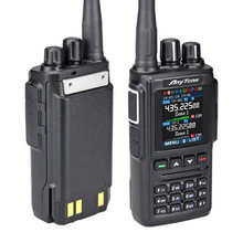 Load image into Gallery viewer, ANYTONE AT-D168UV DMR Dual Band Handheld 136-174MHZ 400-480MHZ with 1800 & 2600mAh with USB-C Battery Charger and Programming Cable Amateur Radio Transceivers ANYTONE