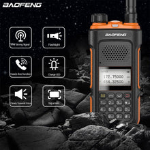 Load image into Gallery viewer, BAOFENG BF-UV10 5W Ham Walkie Talkie Dual VHF & UHF (Orange) Amateur Radio Transceivers BAOFENG