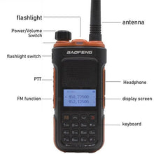 Load image into Gallery viewer, BAOFENG BF-UV10 5W Ham Walkie Talkie Dual VHF & UHF (Orange) Amateur Radio Transceivers BAOFENG