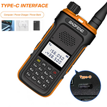 Load image into Gallery viewer, BAOFENG BF-UV10 5W Ham Walkie Talkie Dual VHF & UHF (Orange) Amateur Radio Transceivers BAOFENG