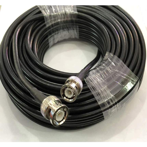 TECHOMAN RF Coaxial Cable with BNC Plug to BNC Plug 50 Ohm Coax - 50 Metres Antenna Accessories TECHOMAN   