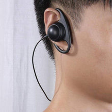 Load image into Gallery viewer, TECHOMAN Earpiece D Type with Microphone for GME Walkie Talkies Communication Radio Accessories TECHOMAN