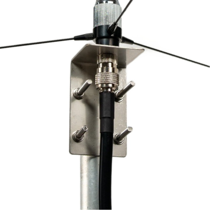 TECHOMAN MC 477 UHF Base Station PRS 477MHz Stainless Steel Radio Ante