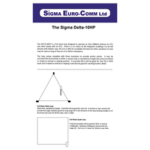 Load image into Gallery viewer, SIGMA DELTA 10HP Loop Antenna for 10 Metres (28 MHz) Antenna Base Station SIGMA