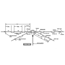 Load image into Gallery viewer, COMET CWA-1000 HF Multiband Dipole Wire "Fan Dipole" Antenna Antenna Base Station COMET