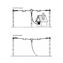Load image into Gallery viewer, DIAMOND W-735 HF Compact 80 - 40m Dipole Antenna / Aerial Antenna Base Station DIAMOND