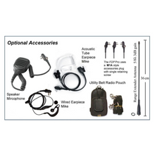 Load image into Gallery viewer, FDP Pro 128 Channel Business 5 Watt UHF Handheld Transceiver UHF PRS Hand Helds FDP