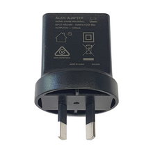 Load image into Gallery viewer, TECHOMAN USB Wall Charger 5V 1200mA Black - SAA C-Tick Safety Approved TECHOMAN