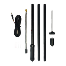 Load image into Gallery viewer, KB2 (KBII) KM-01 Portable HF Antenna 5 to 50 MHz with Tuning Inductor Antenna Base Station KB2