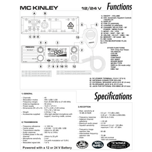 Load image into Gallery viewer, PRESIDENT McKinley AM / SSB CB 27MHz Radio Transceiver Mobile Kit - 4 / 12 watts Two-Way Radios PRESIDENT