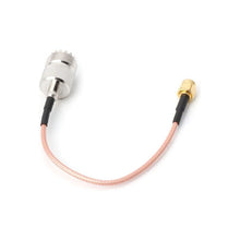 Load image into Gallery viewer, TECHOMAN Antenna / Aerial Patch Cable with SO239 and SMA Male - 15cm cable. Antenna Patch Cables TECHOMAN