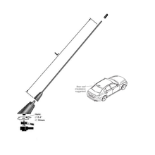 Load image into Gallery viewer, SIRIO TAIFUN 118-480 Tuneable 1/4 λ Mobile Roof Mount Antenna / Aerial Antenna Mobile SIRIO