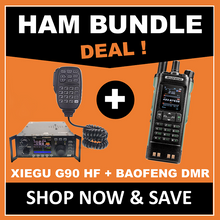 Load image into Gallery viewer, BUNDLE DEAL - XIEGU G90 + BAOFENG DM32UV DMR Amateur Radio Transceivers Amateur Radio Transceivers XIEGU