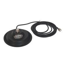 Load image into Gallery viewer, TECHOMAN 15cm Magnetic Antenna / Aerial Mount SO239 on Base and BNC Plug for Radio - 4M RG-58 cable Mobile Antenna Mounts TECHOMAN