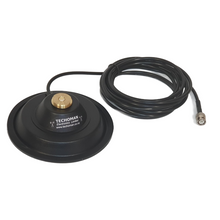 Load image into Gallery viewer, TECHOMAN 15cm Magnetic Antenna / Aerial Mount NMO on Base and BNC Plug for Radio - 4M RG-58 cable Mobile Antenna Mounts TECHOMAN