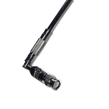 Load image into Gallery viewer, TECHOMAN TM-SBDZ Telescopic Antenna / Aerial 136-174 MHz 2.15dBi BNC Silver Antenna Handheld TECHOMAN