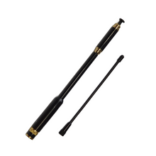Load image into Gallery viewer, TM-AL80 Telescopic Long Range Antenna / Aerial for the Uniden EZI33XLT BNC Black Antenna Handheld TECHOMAN