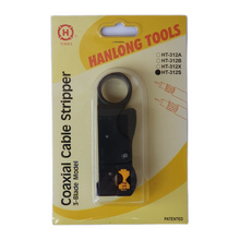 Load image into Gallery viewer, TECHOMAN RG8 / LMR400 / SLMR400 / RG213 Adjustable Coaxial Cable Stripper With 3 Blades Wire Cutters TECHOMAN