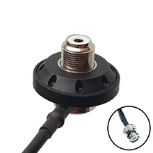 Load image into Gallery viewer, TECHOMAN Premium Mobile Antenna / Aerial Mount SO239 with 4m RG58 Cable to BNC Plug Mobile Antenna Mounts TECHOMAN