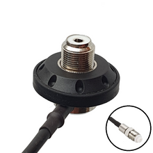 Load image into Gallery viewer, TECHOMAN Premium Mobile Antenna / Aerial Mount SO239 with 4m RG58 Cable to FME Socket Mobile Antenna Mounts TECHOMAN