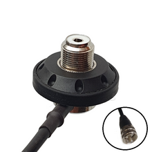 Load image into Gallery viewer, TECHOMAN Premium Mobile Antenna / Aerial Mount SO239 with 4m RG58 Cable to PL259 Plug Mobile Antenna Mounts TECHOMAN