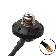 Load image into Gallery viewer, TECHOMAN Premium Mobile Antenna / Aerial Mount SO239 with 4m RG58 Cable to SMA Socket Mobile Antenna Mounts TECHOMAN