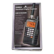Load image into Gallery viewer, Uniden UBCD160DN Analog FM , AM Airband, Plus Digital DMR , NXDN , dPMR Handheld Scanner Radio Receiver UNIDEN