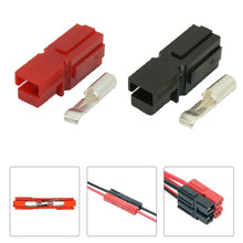 Load image into Gallery viewer, Anderson Style PowerPole Connectors Pair for Cable Cord 30 Amp Power Pole Red and Black Communication Radio Parts TECHOMAN