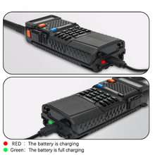 Load image into Gallery viewer, BAOFENG UV-5R BL-5L Extended Size High Capacity 3800 mAh Li-ion Pack with USB-C Charge Port and Cable BAOFENG