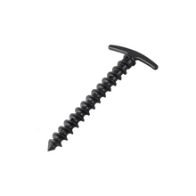 Load image into Gallery viewer, TECHOMAN T Shape Screw Type Guy Ground Peg Anchors for SOTA POTA Antenna Aerial Masts Antenna Base Station TECHOMAN