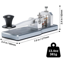 Load image into Gallery viewer, XIEGU VK-5 VK5 Straight Morse CW Key Morse Code Key XIEGU