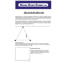 Load image into Gallery viewer, SIGMA DELTA 80HP-QRO 1KW Loop Antenna for 80 Metres Antenna Base Station SIGMA