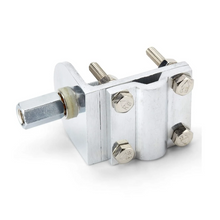 Load image into Gallery viewer, TECHOMAN Mirror Rail / Pole Mount (Single Groove) with 3/8th Antenna / Aerial Fitting Antenna Mounts & Brackets TECHOMAN