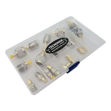 Load image into Gallery viewer, TECHOMAN 20x RF Connector Adaptors - Boxed Set - SMA , N , PL259 , SO239 , BNC , F RF Adapter TECHOMAN