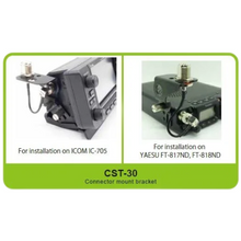 Load image into Gallery viewer, COMET CST-30 - Connector Mount Bracket for ICOM IC-705 and Yaesu FT-817ND , FT-818ND