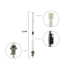 Load image into Gallery viewer, DIAMOND X300 X-300 N 2m 70cm | 145MHz 435MHz | VHF UHF Dual Band Base Station Vertical Fibreglass Antenna Aerial Antenna Base Station DIAMOND