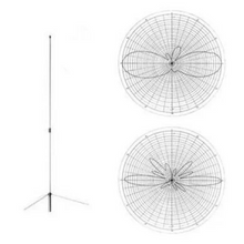 Load image into Gallery viewer, DIAMOND X300 X-300 N 2m 70cm | 145MHz 435MHz | VHF UHF Dual Band Base Station Vertical Fibreglass Antenna Aerial Antenna Base Station DIAMOND