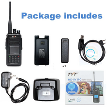 Load image into Gallery viewer, TYT MD-390 PLUS 10 Watt DMR Ham Walkie Talkie Dual VHF & UHF with Program Cable and GPS Amateur Radio Transceivers TYT