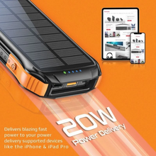 Load image into Gallery viewer, PROMATE 5 in 1 Ecolight Solar Power Bank 10000mAh PROMATE