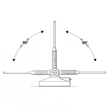 Load image into Gallery viewer, SIRIO MINI Magnetic 27 - 27.5 MHz Mobile CB Antenna Aerial Antenna Mobile SIRIO