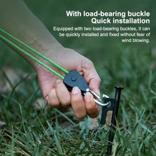 Load image into Gallery viewer, TECHOMAN Guy Rope Kit for Radio Masts 3.5 Metre Hi-Viz Green with Reflective Markings (Pack of 3) Antenna Mounts & Brackets TECHOMAN