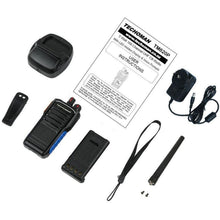 Load image into Gallery viewer, TECHOMAN TM820P UHF PRS 5 Watt 168 Channel Walkie Talkie Blue/Orange UHF PRS Hand Helds TECHOMAN